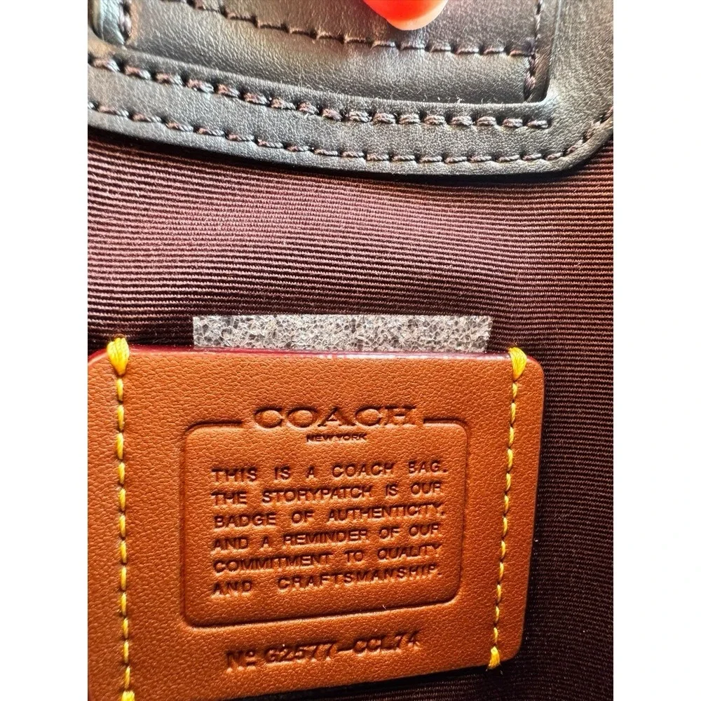 Coach‎ Smith Mini Tote Bag CCL74 Dark Denim Multi Denim NEW